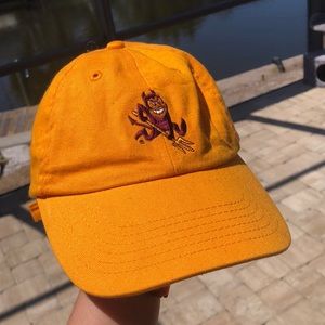 Vintage Gold ASU SunDevil Baseball Cap Hat Arizona